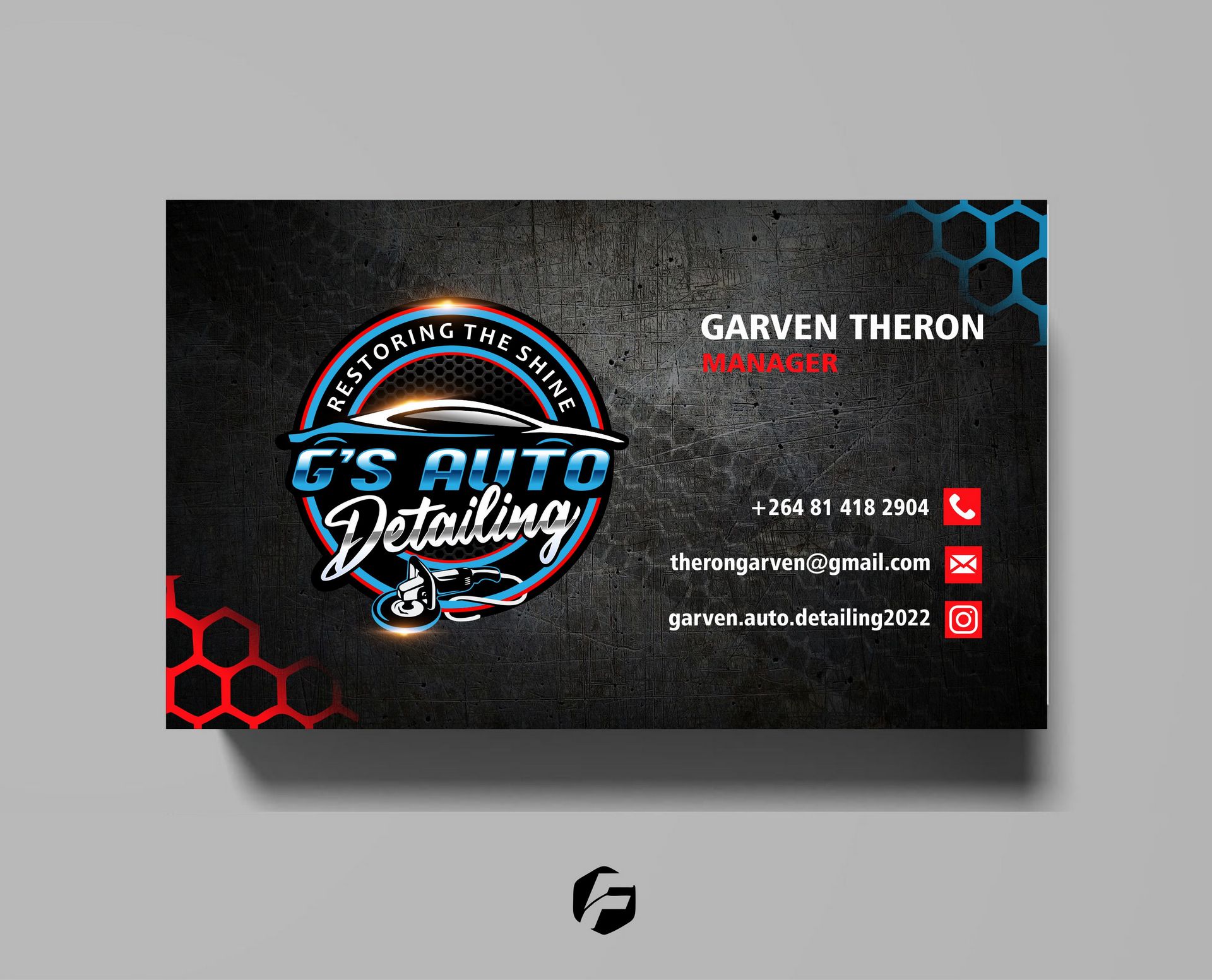 business card design